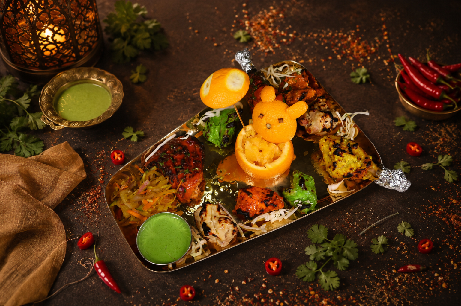 Traditional Indian food